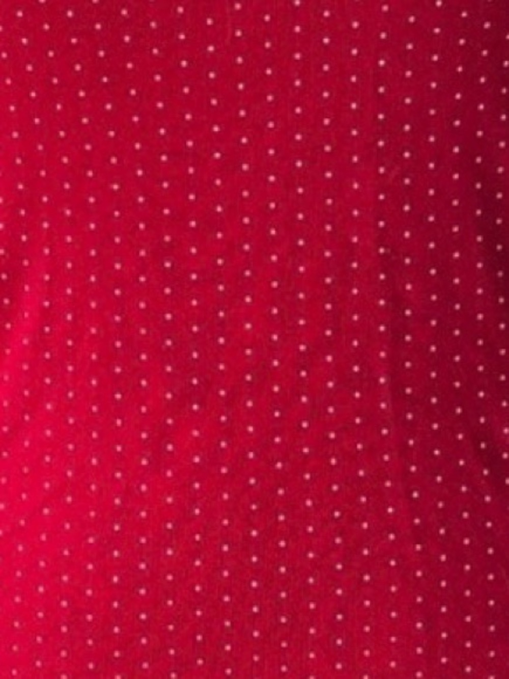 Faded Glory Sleepwear Red Cotton with Pink Tiny Polka Dots Cami Style Tank Top M - Picture 4 of 6